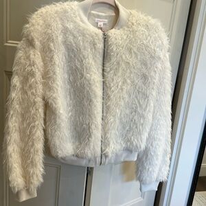 Faux fur jacket